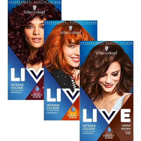 hair dye colours schwarzkopf